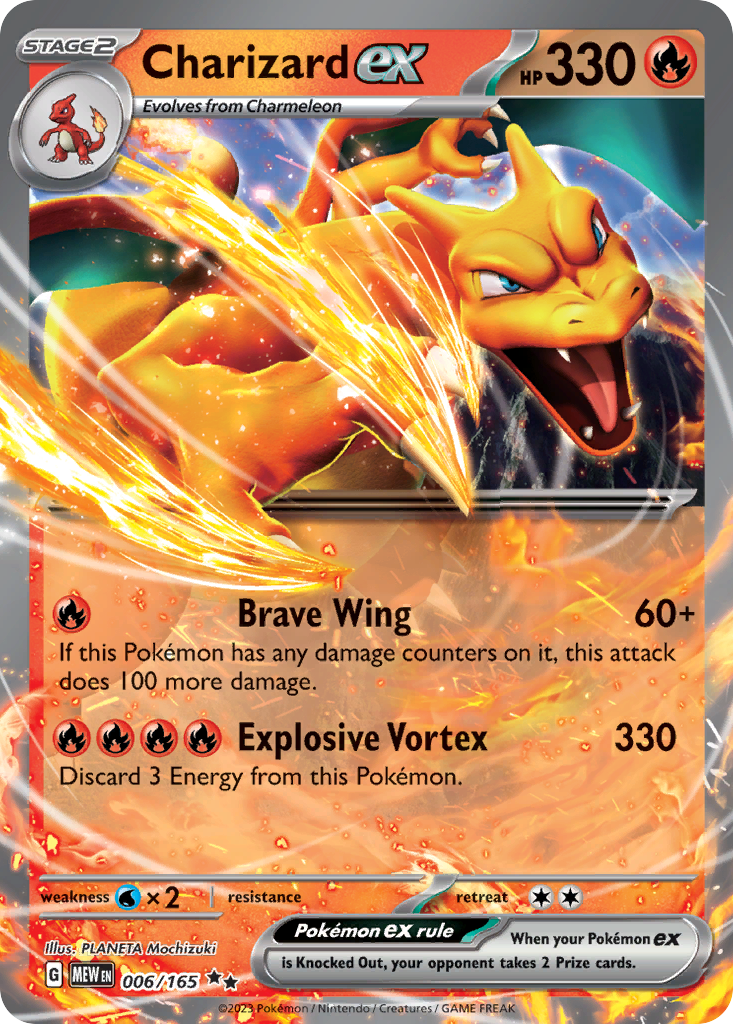 Charizard ex 6/165
