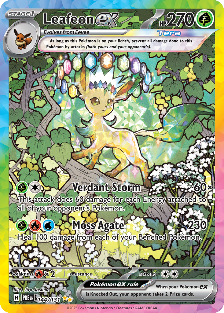 Leafeon ex 144/131