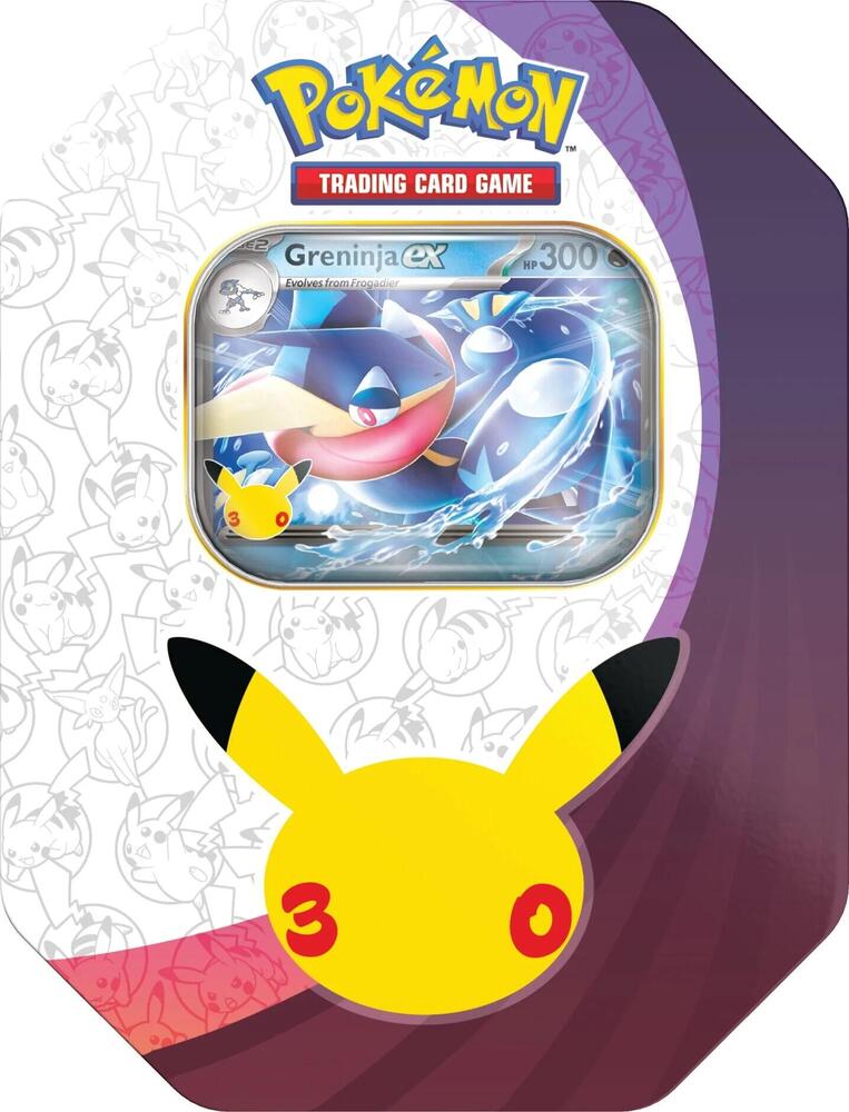 30th Celebration Pokémon ex Tin – Greninja ex