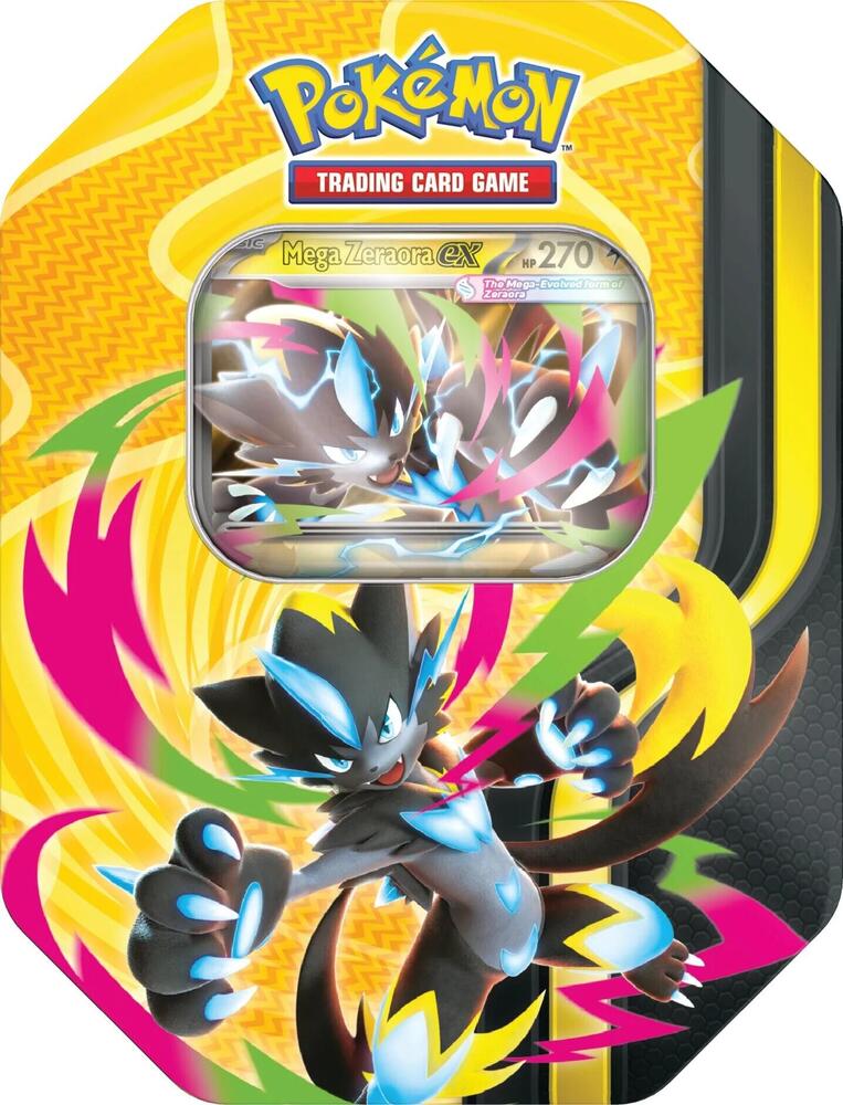 Mega Forces Tin – Mega Zeraora ex