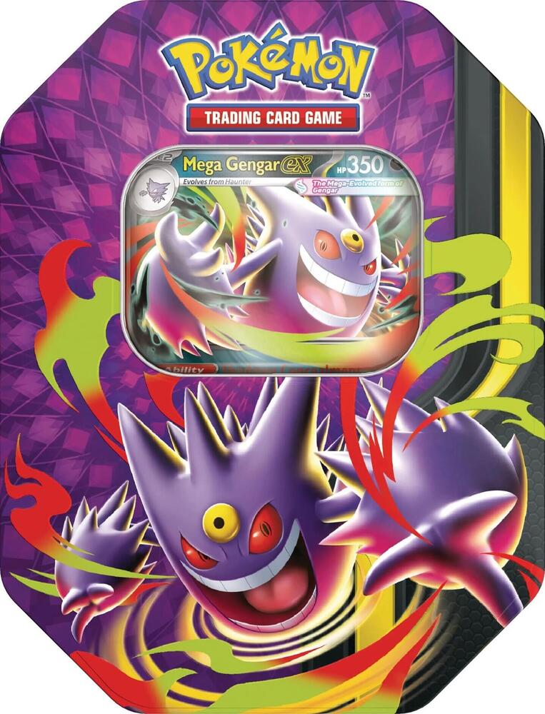 Mega Moonlit Tin (Summer EX) – Mega Gengar ex