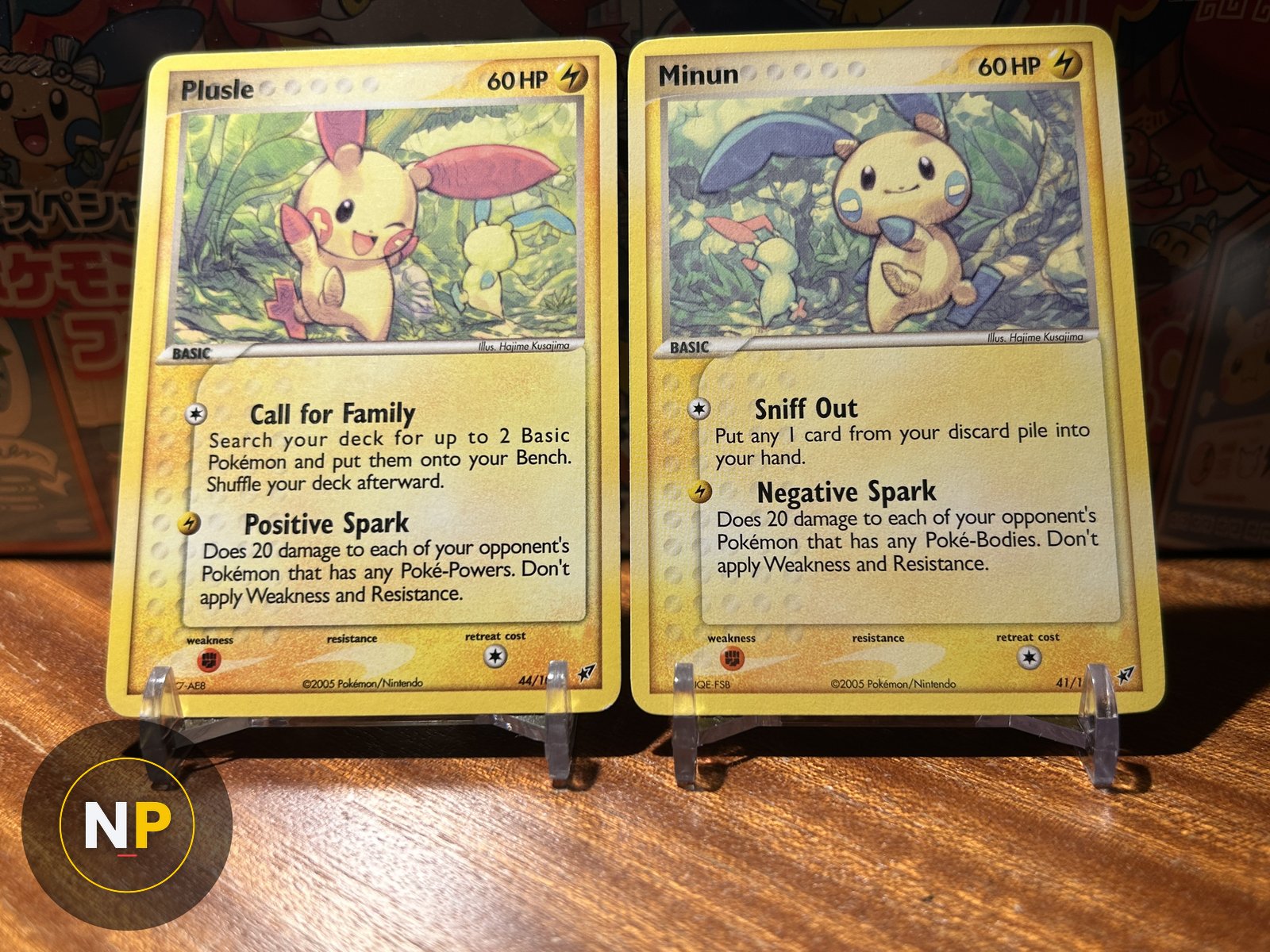 Plusle & Minun – Deoxys-par