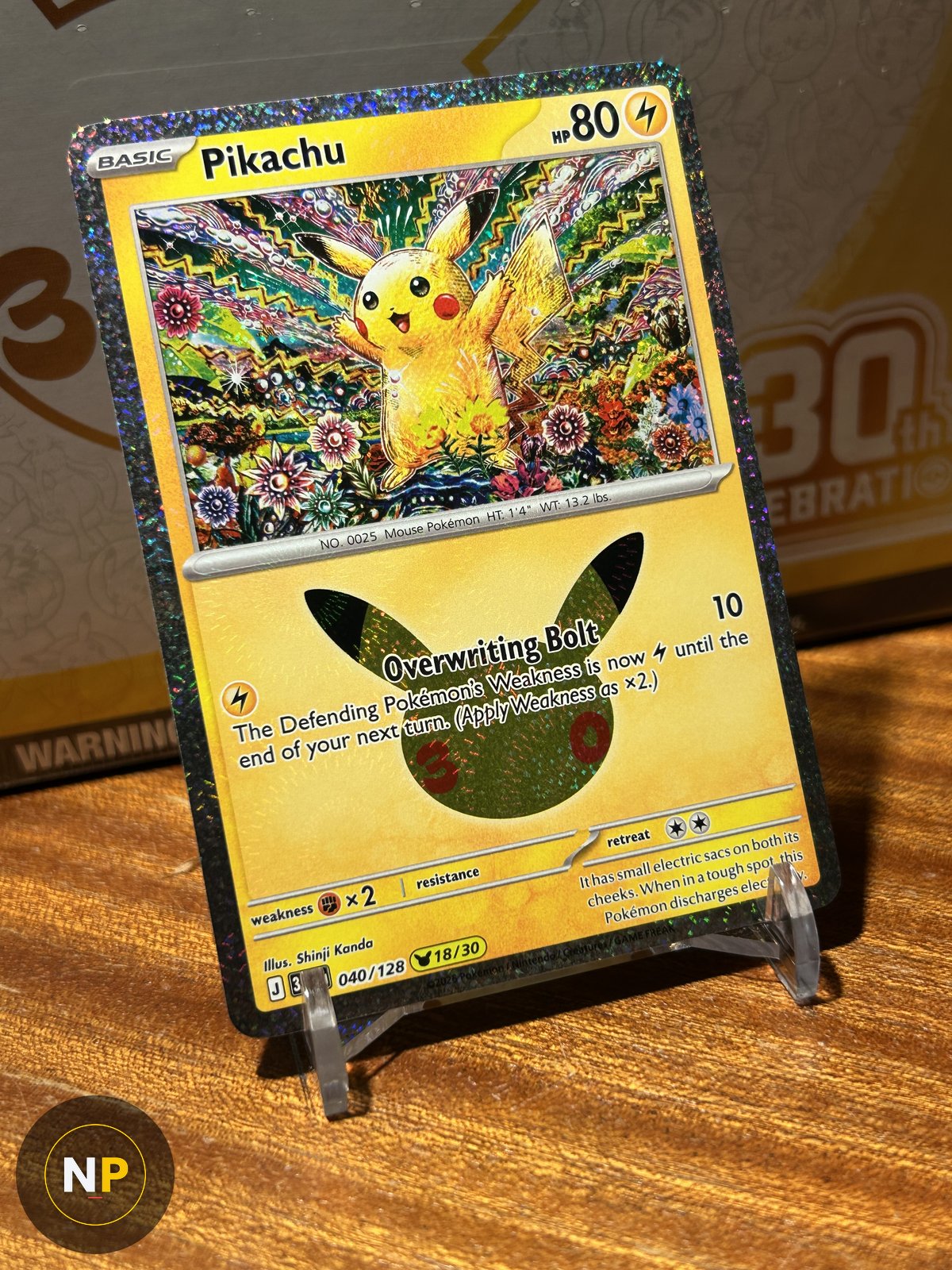 Pikachu 040/128