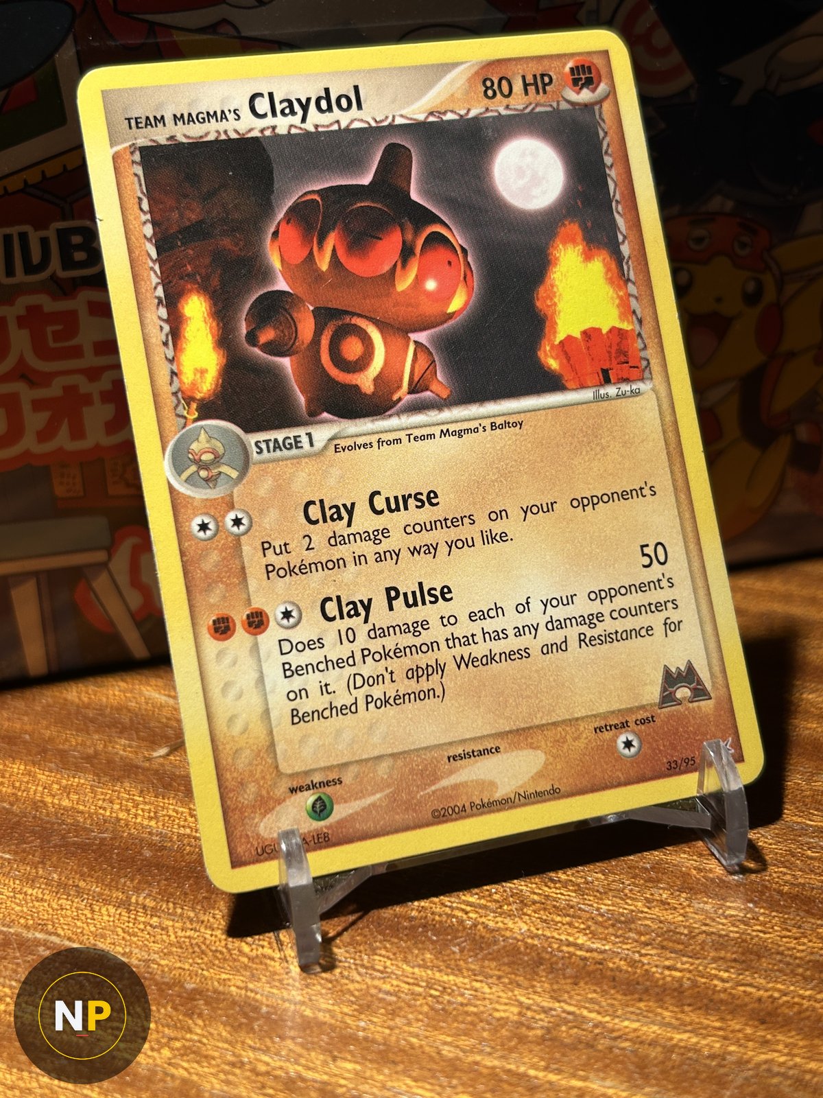 Team Magma's Claydol 33/95