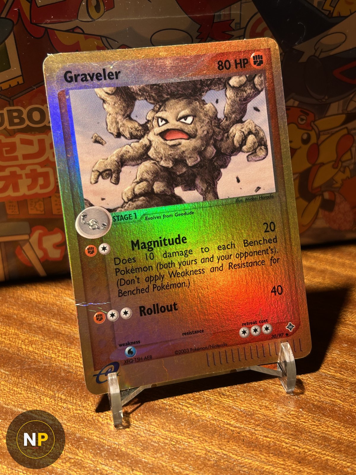 Graveler 30/97 (Reverse Holo)