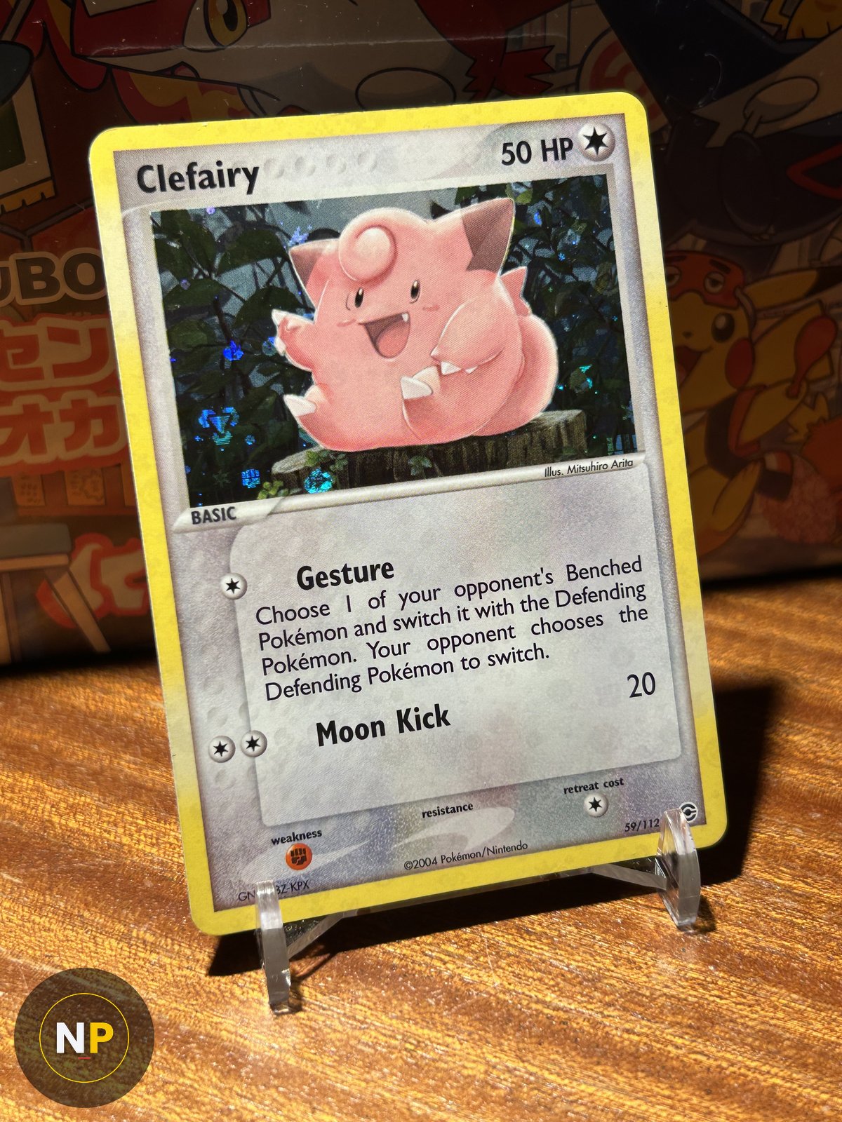 Clefairy 59/112 (Reverse Holo)