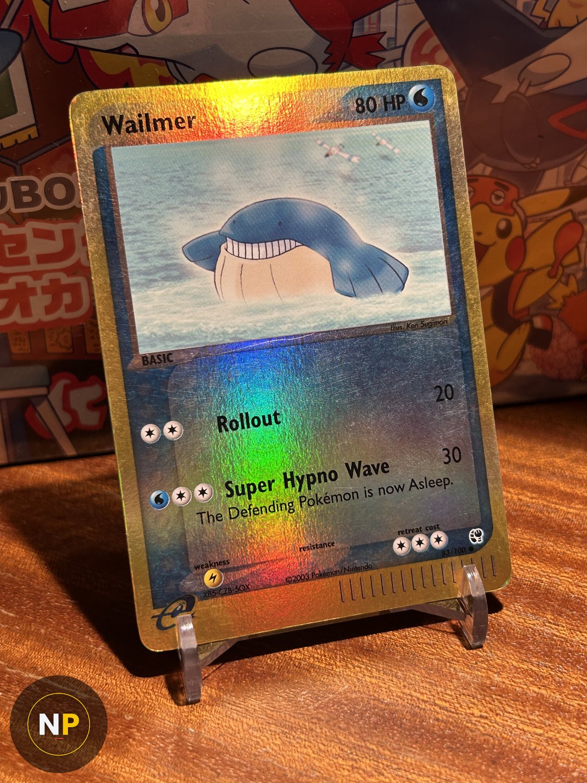 Wailmer 83/100 (Reverse Holo)
