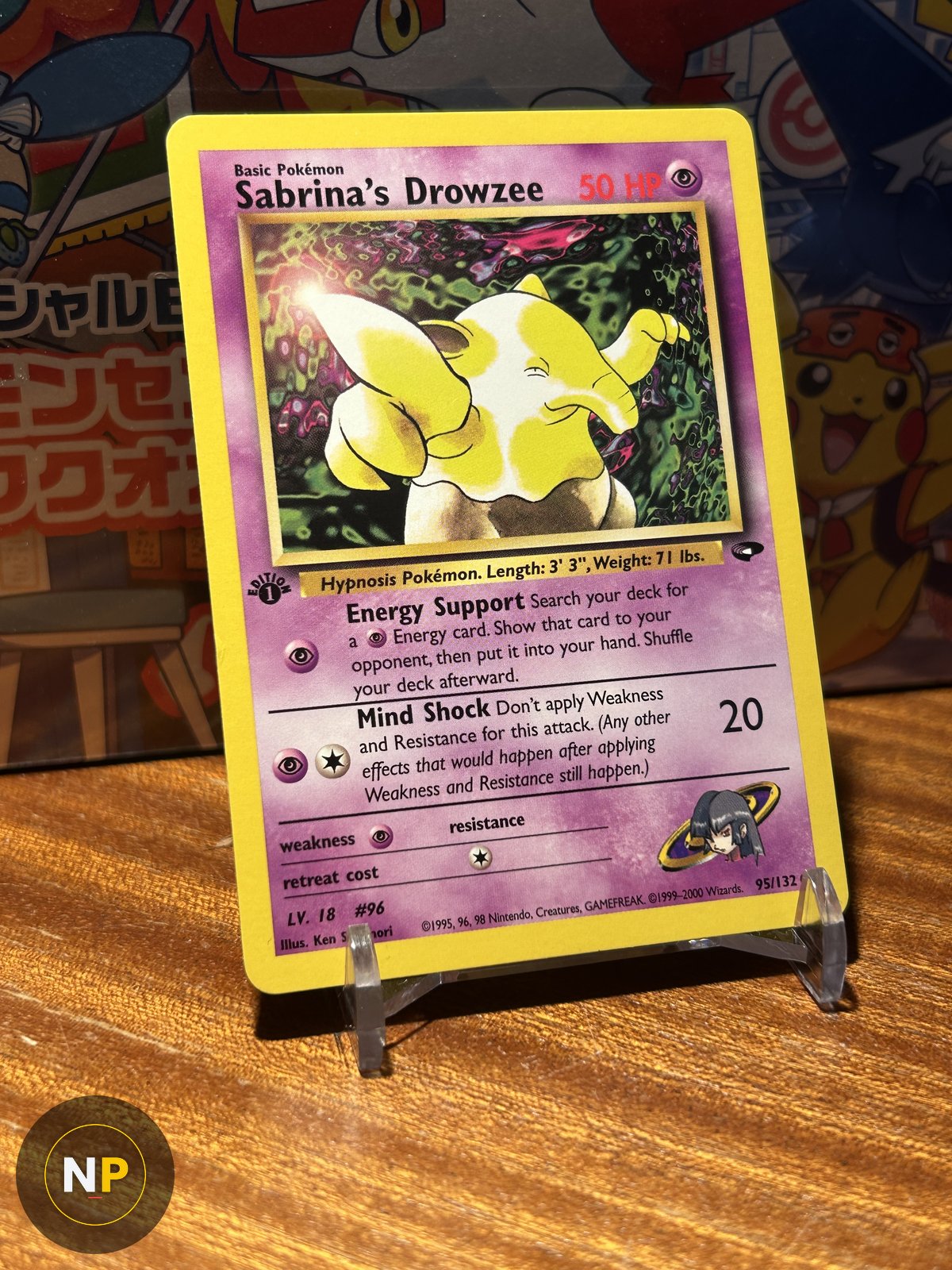 Sabrina's Drowzee 95/132 (1st Edition)