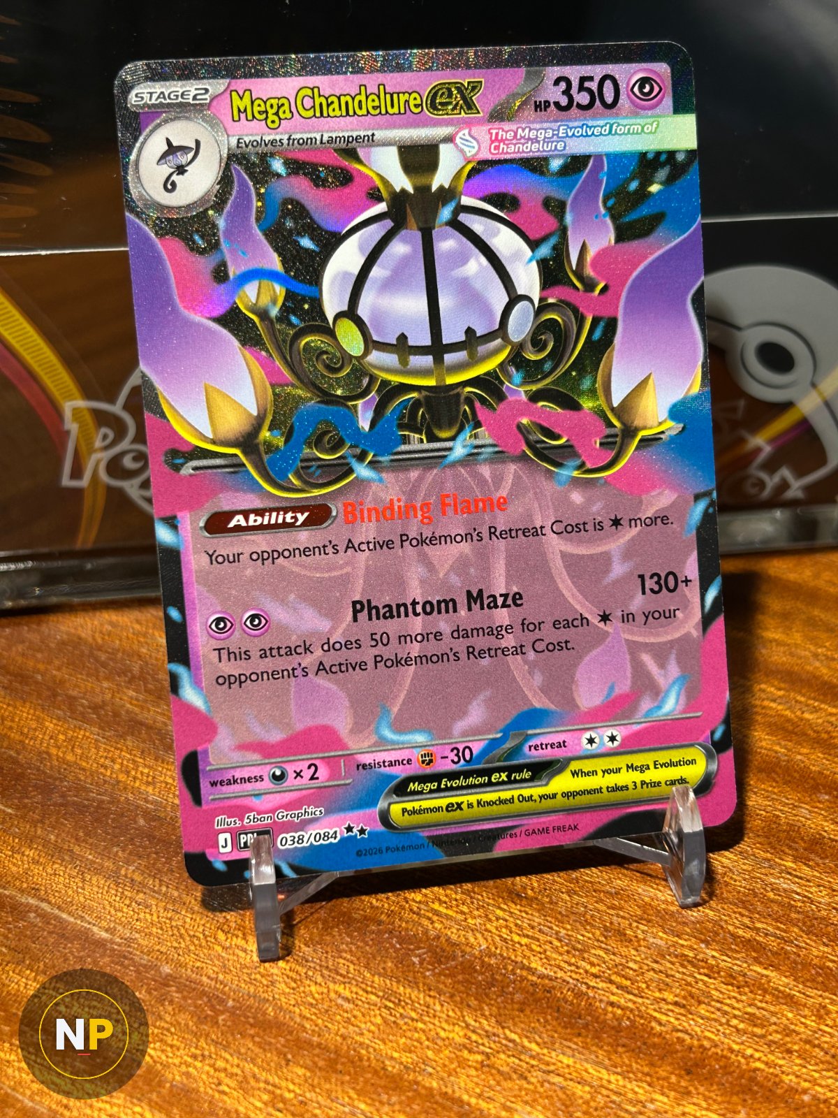 Mega Chandelure ex 038/084
