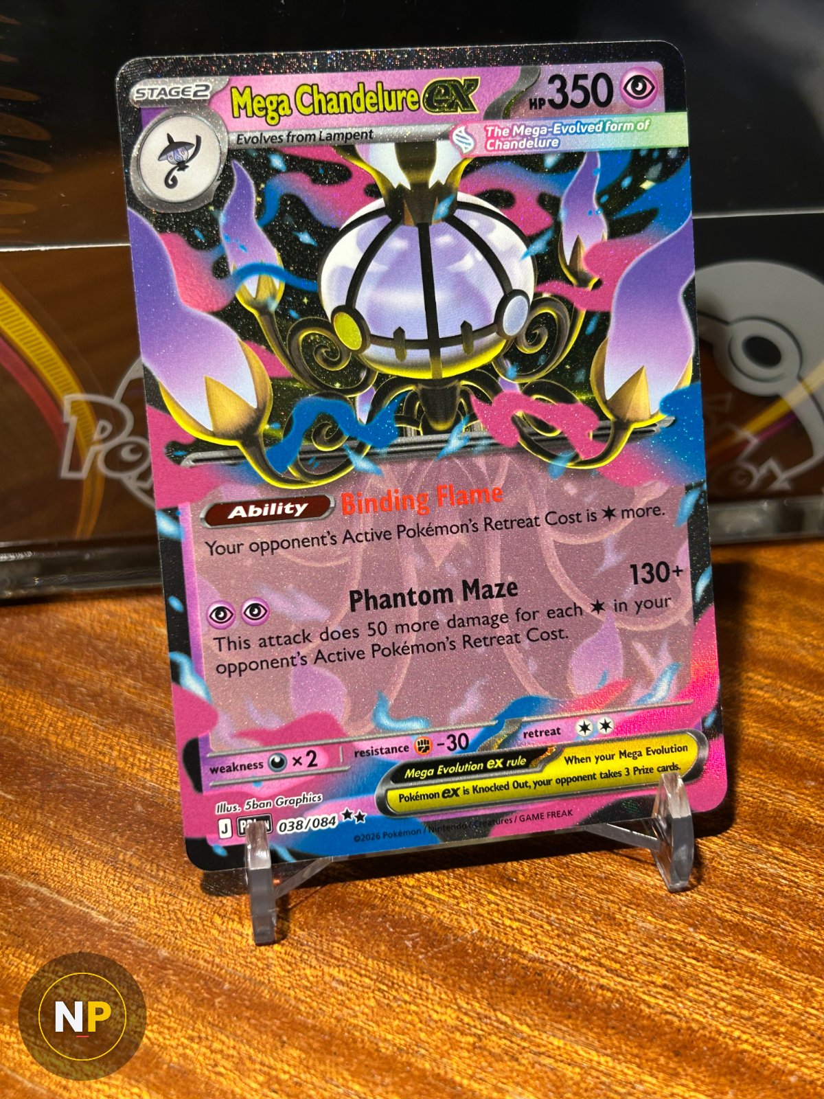 Mega Chandelure ex 038/084