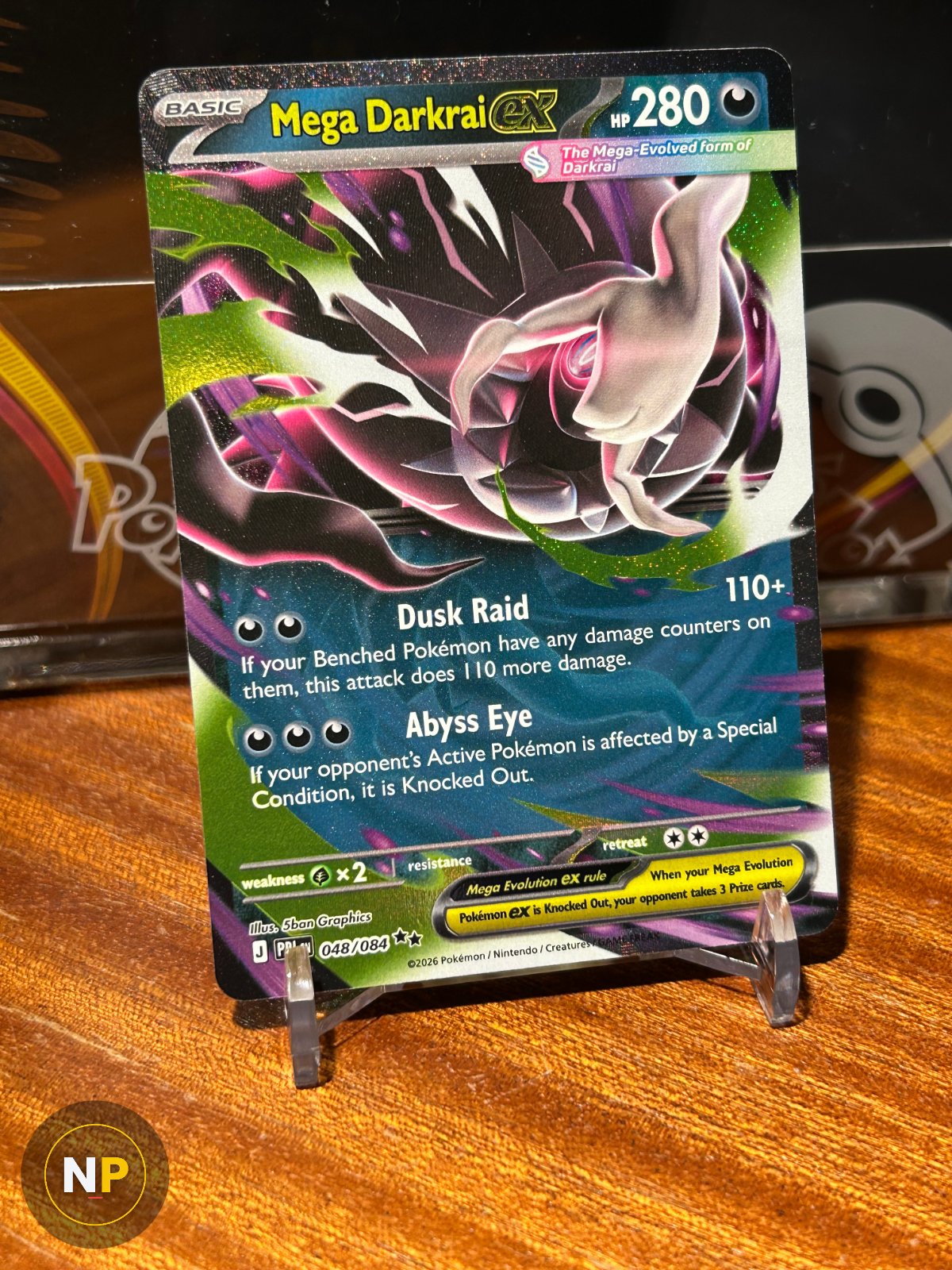Mega Darkrai ex 048/084