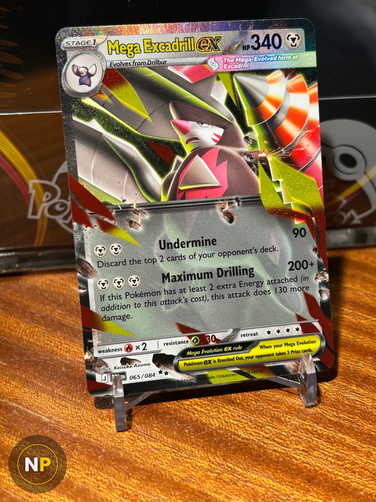 Mega Excadrill ex 065/084