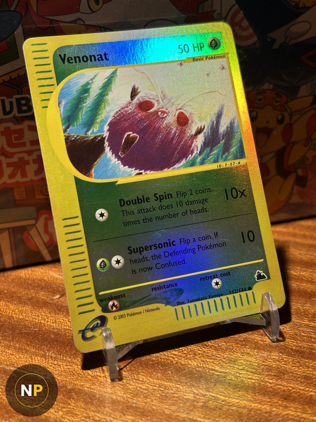 Venonat 112/144 (Reverse Holo)