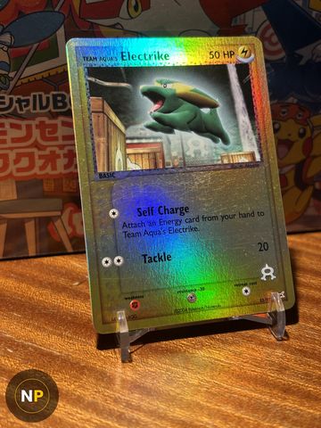 Team Aqua's Electrike 53/95 (Reverse Holo)