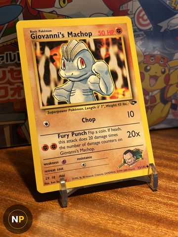 Giovanni's Machop 72/132