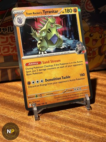 Team Rocket's Tyranitar 096/182